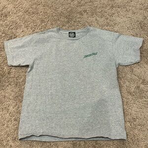 Santa Cruz Boys Gray T-Shirt Size YL
